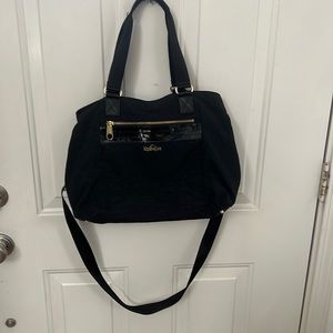 Big black Kipling bag 14”x11”x6”